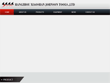 Tablet Screenshot of johnson-tools.com